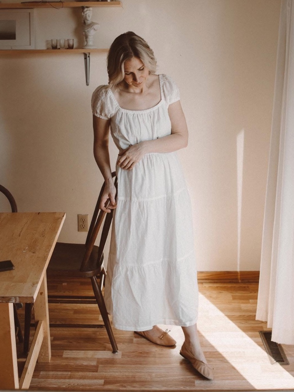 Lizzie Tiered Midi Dress